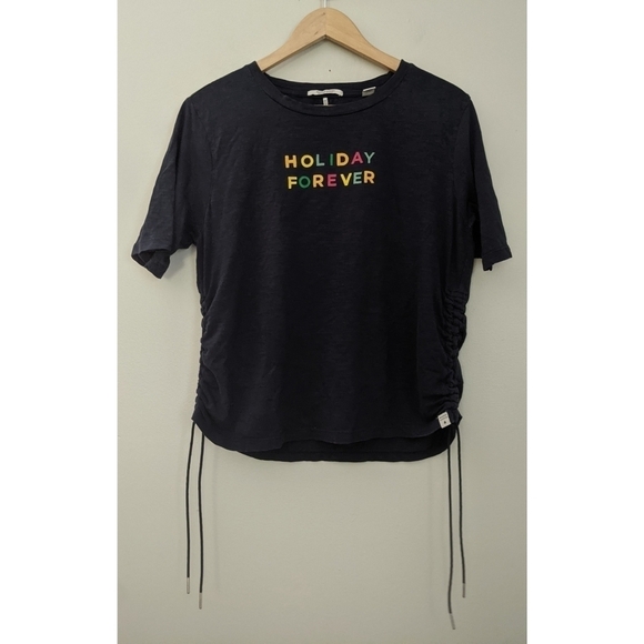 Scotch & Soda Holiday Forever Drawstring Side Top - Picture 2 of 8